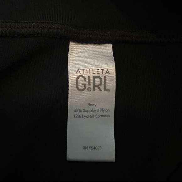 Athleta Girl • Black Chit Chat Capri Leggings • Size 14 - Picture 8 of 8